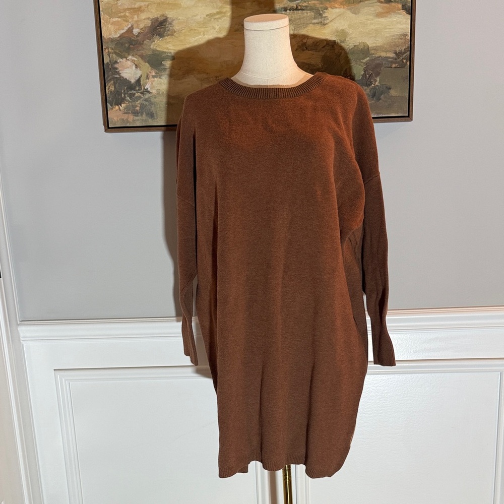 Wrap London Knit Cotton Sweater Dress